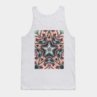 Red Green Blue Star Tank Top